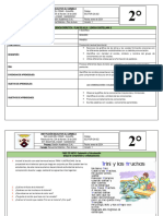 Formato de Secuencia Didactica Español Silabas Trabadas 2024