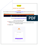 POS GRADUAÇÃO - Passo A Passo Acesso A Plataforma Atualizado
