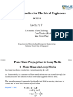 Lecture 7 Plane Wave II