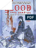 (Mamoru Oshii) Blood - The Last Vampire (Dark Horse Press)