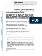 Perfomence Characteristic of Pulmo (Elana J)