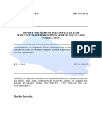 RTS 11030322 Reglamento Tecnico Salvadoreno Buenas Practicas de Manufactura de Dispositivos Medicos y Su Guia