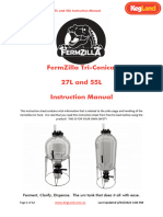 FermZilla Tri-Conical 27L and 55L Instruction Manual