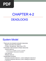 Chapter 4 Process Management Deadlock