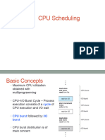 Chapter 5-CPU Scheduling