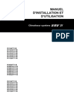 RXYQ-T 4PFR329765-1C Installation Manuals French