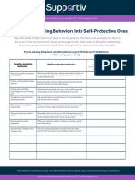 Turn People Pleasing Behaviors Into Self Protective Ones Worksheet Supportiv - PDF 1