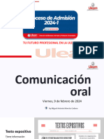 COMUNICACIÓN ORAL DÍA 3 9 DE FEBRERO 2024