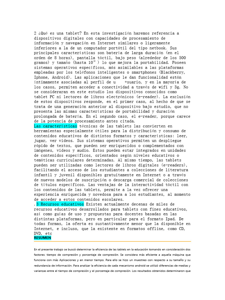 2 ¿Qué Es Una Tablet | PDF | Tableta | Smartphone