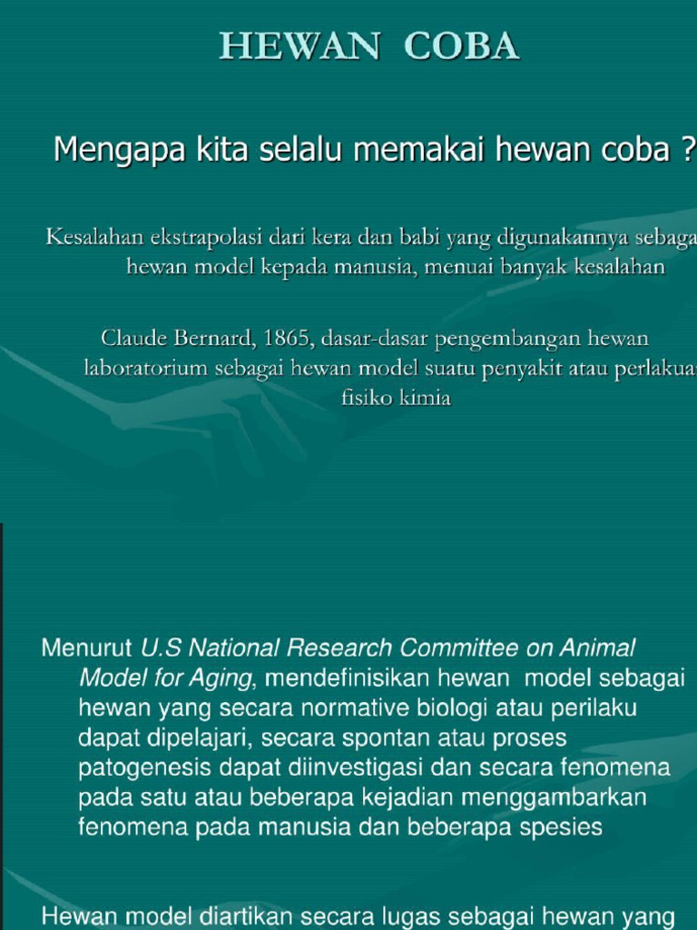 Animal Based Assay In Vivo Pdf