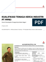 Materi Kualifikasi Tenaga Kerja Industri