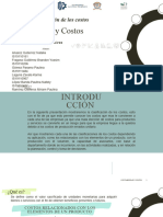 Clasificaciòn de Costos