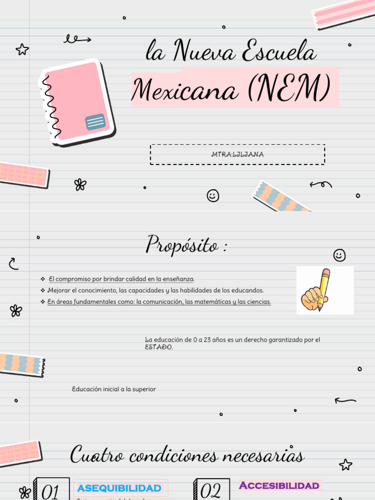 Nueva Escuela Mexicana Pdf Pdf Educación De La Primera Infancia