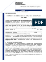 Contrato de Prestación de Servicios Educativos AÑO 2024: Anexo 1