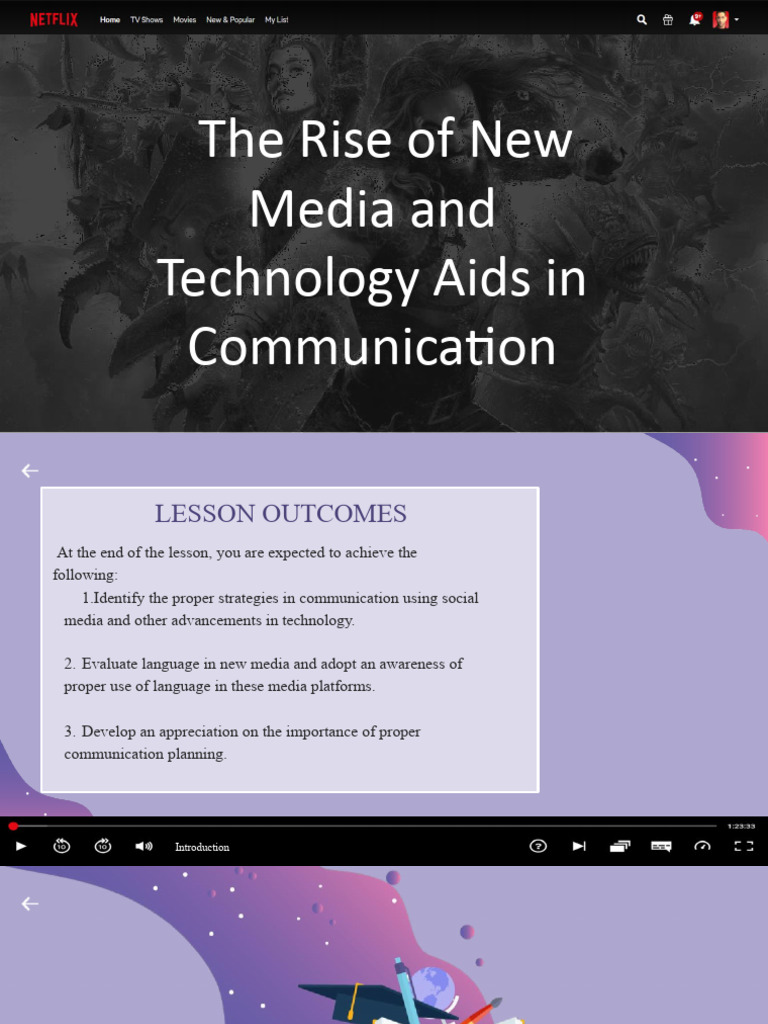 New Media's Impact on Communication | PDF | Popular Culture & Media ...