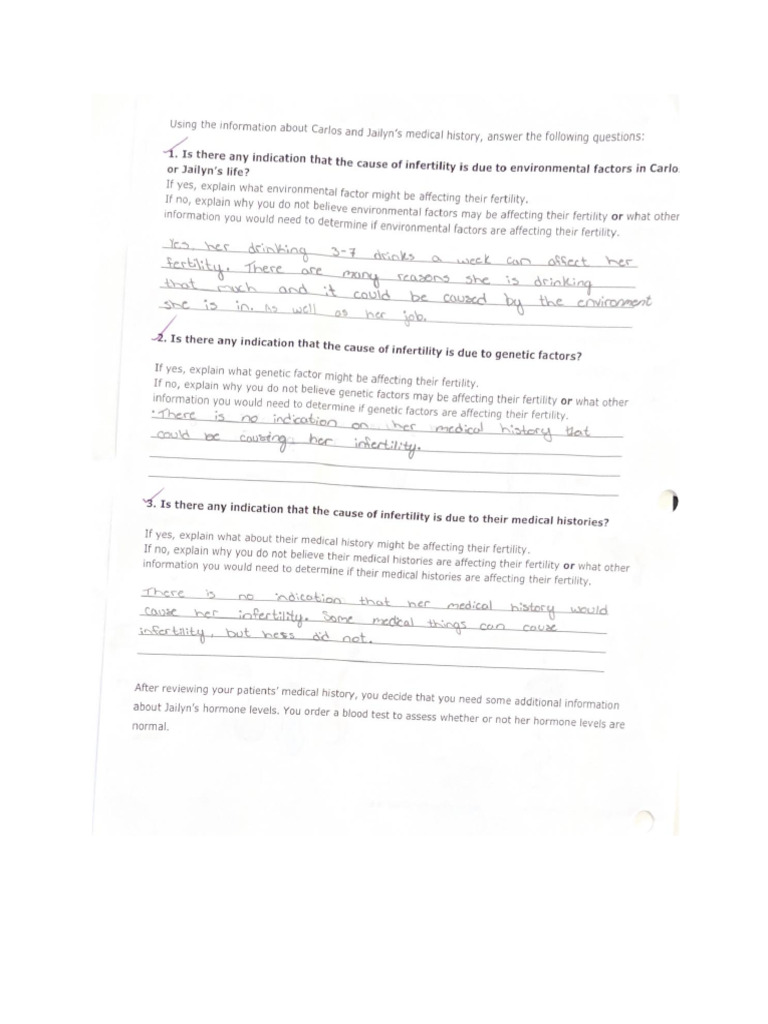 Part B Case Study Student Work | PDF