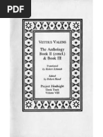 Download Vettius Valens- The Anthology Book II Concl amp Book III by Diana Pop SN72411655 doc pdf