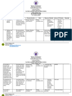 ACTION PLAN FOR THE FIRST QUARTER