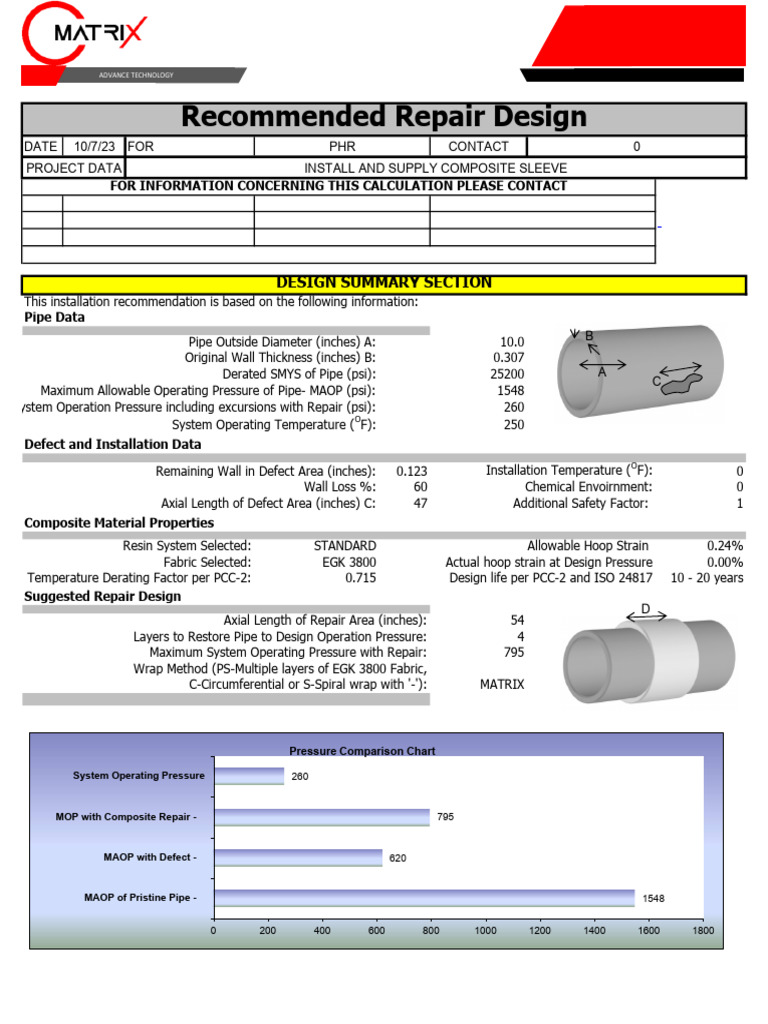 Pipe Matrix Installation Recommendations | PDF | Pipe (Fluid Conveyance ...