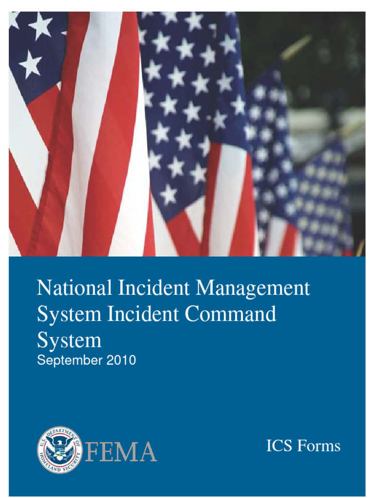 Ics Forms - Instructions (v3) | PDF | Incident Command System ...