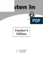 Listen In 2 Teacher's Edition (Updated ed)