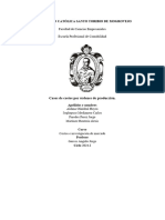 Caso Ordenes Por Produccion - Costos