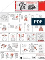 TFA Optimus Prime (Voyager) Instructions