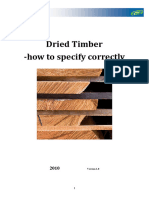 4.2 Dried Timber How to Specify Correctly