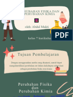 Perubahan Fisika Dan Kimia