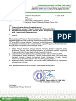 Surat Pemberitahuan Pelaksanaan Uji Kompetensi JF AKP