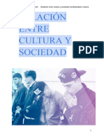 RELACIÓN ENTRE CULTURA Y SOCIEDAD