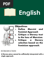 English 10-Marxism Vs Feminism