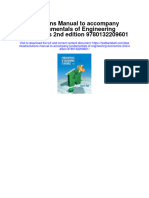 Full download Solutions Manual To Accompany Fundamentals Of Engineering Economics 2Nd Edition 9780132209601 pdf