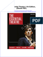 Download The Essential Theatre 11Th Edition Pdf full chapter pdf