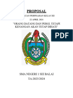 Proposal Perpisahan Kelas Xii