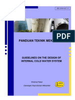 (CKM) Garis Panduan Mekanikal (Reka Bentuk Bekalan Air Bersih JKR)