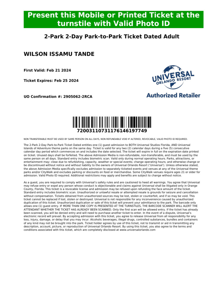 File 373455 Universal 02 Day 02 Park PTP Dated | PDF | Justice | Crime ...