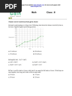 Download Class 8 Sample Math Olympiad Paper by EduGain SN72412876 doc pdf