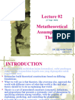 Lecture2 Metatheoretical