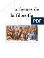 3 - Los Orígenes de La Filosofía