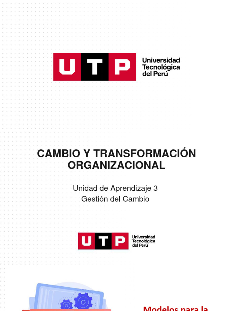 Modelos de Gestión del Cambio Organizacional | PDF | Business