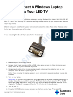 Storage Attachment LED 154758 Connecting Windows Laptop