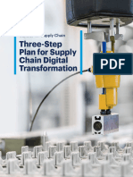 Three Step Plan For Supply Chain Digital Transformation