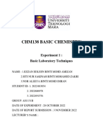 CHM138 Lab Report