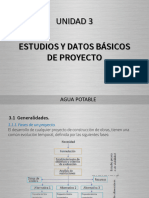 Unidad 3 - Estudios y Datos Basicos de Proyecto