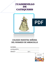 Cuadernillo Catequesis