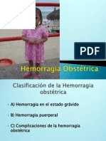 Complicaciones obstétricas: aborto, embarazo ectópico y hemorragias