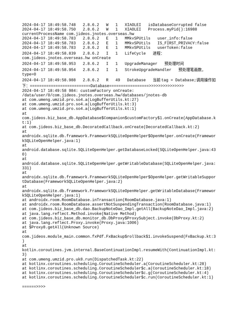2024 04 17 - Log | PDF | Computing | Information Management