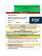 Plan de Clases Lengua Castellana Corregido