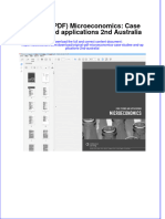 Dwnload full Original Microeconomics Case Studies And Applications 2Nd Australia pdf